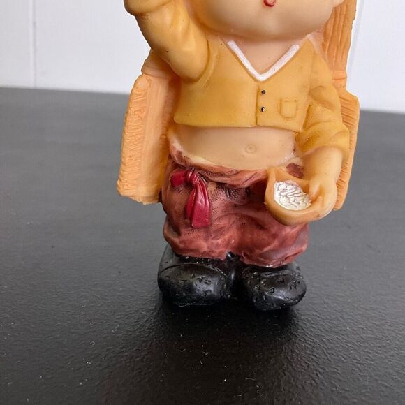 Vintage Koreart Resin 4" Little Boy Figure - Picture 3 of 7
